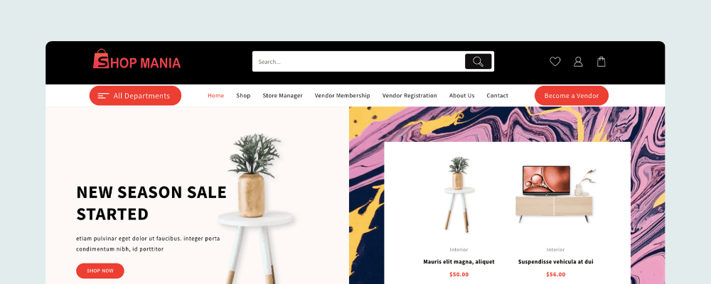 Shop Mania - An Ideal WooCommerce Theme