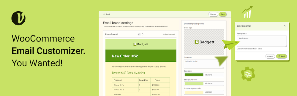 Email Customizer for WooCommerce - Virfice 