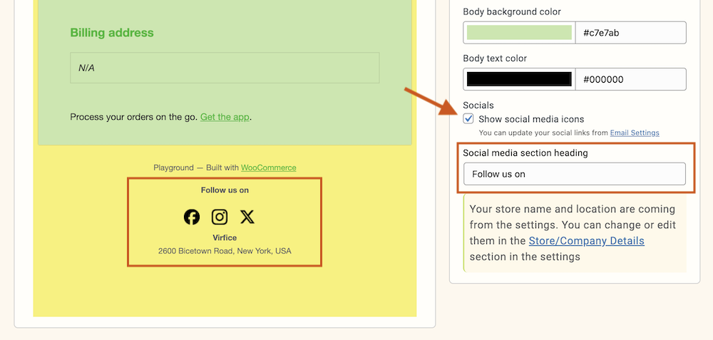 Add Social Icons to WooCommerce Emails