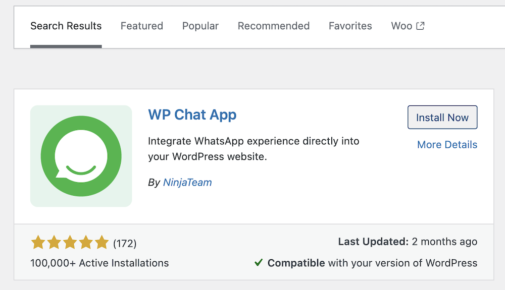 Add WhatsApp Live Chat to WordPress